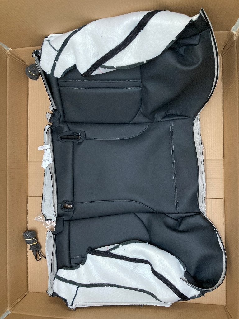 Audi A6 C7 2016-2018 achterbank bekleding Leder zwart NIEUW, Ophalen of Verzenden, Nieuw, Audi