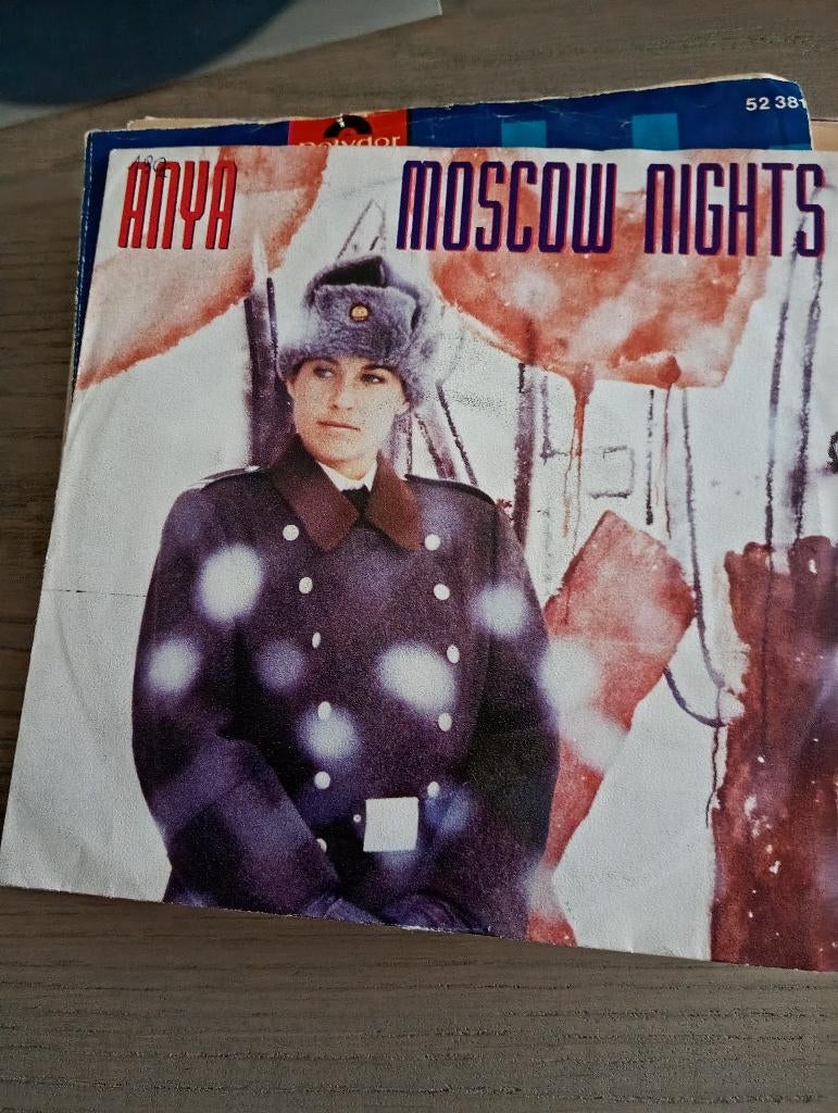 Anya - Moscow nights, Gebruikt, 7 inch, Ophalen of Verzenden, Pop