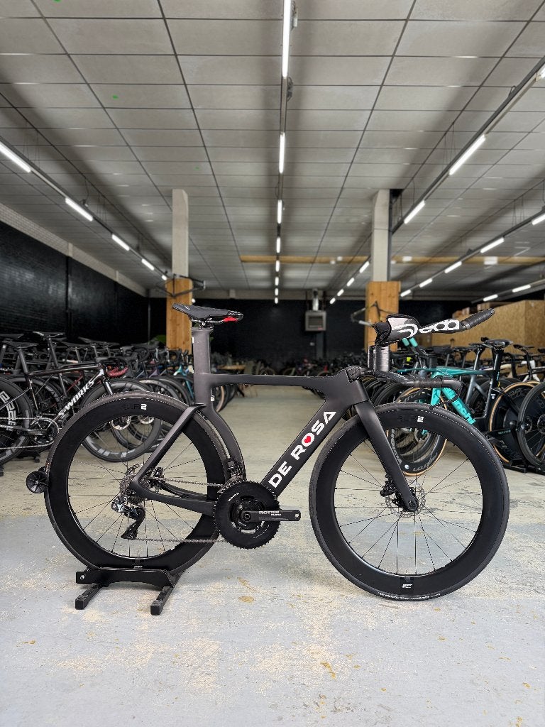 De Rosa TT03 DISK Di2 Carbon Racefiets, Ophalen, Zo goed als nieuw