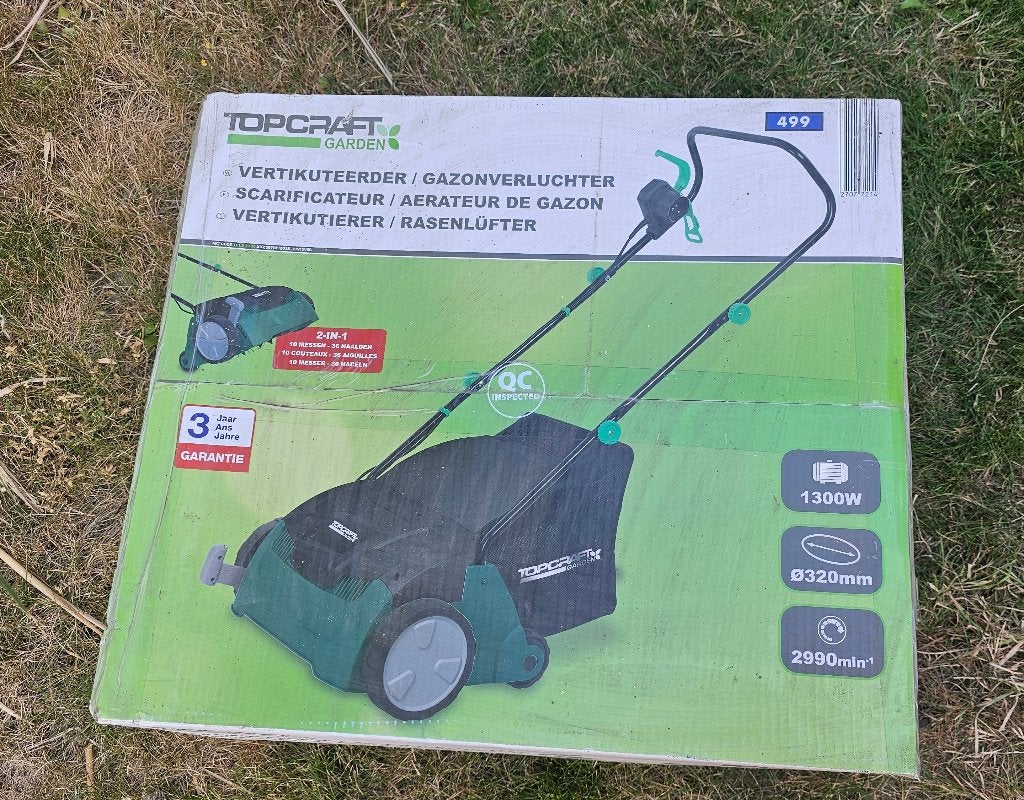 Nieuw Topcraft vertikudeerder tuin, Tuin en Terras, Verticuteermachines, Ophalen, Nieuw, Elektrisch, Top craft