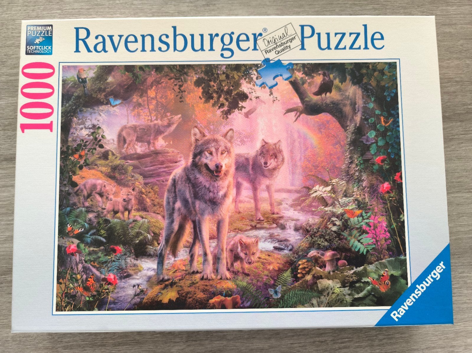 Ravensburger puzzel 1000 stukjes, Ophalen, 500 t/m 1500 stukjes, Zo goed als nieuw, Legpuzzel