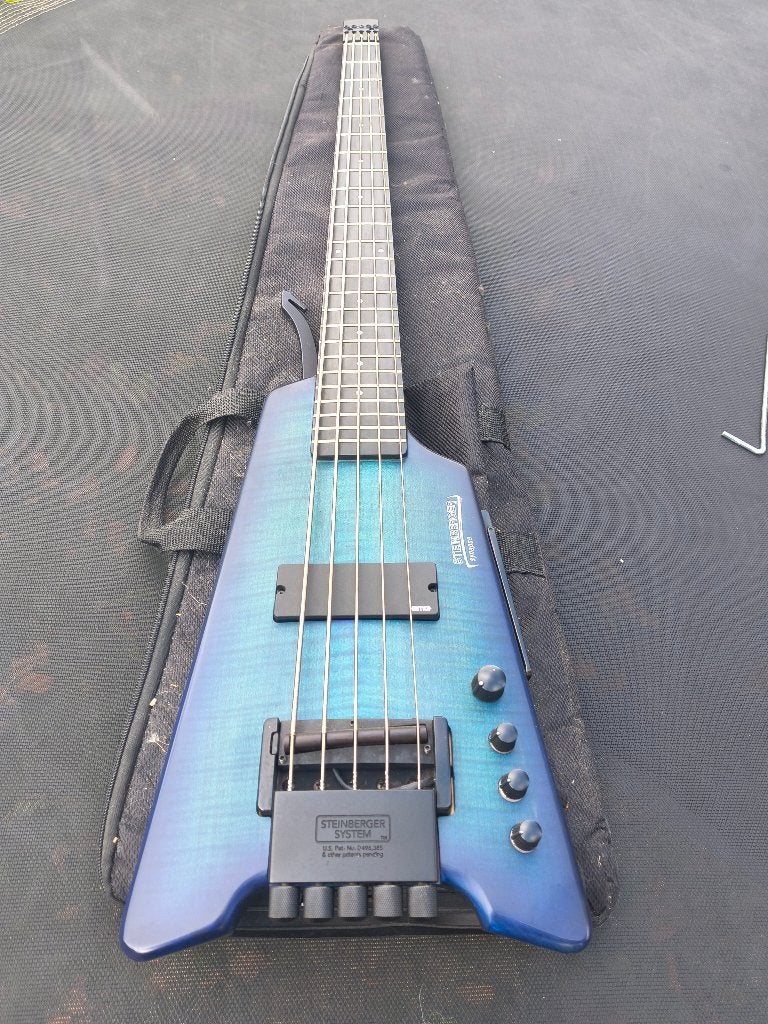 Steinberger Synapse XS-15FPA Custom HEADLESS 5-string bass, Muziek en Instrumenten, Ophalen, Gebruikt, Elektrisch, 5-snarig