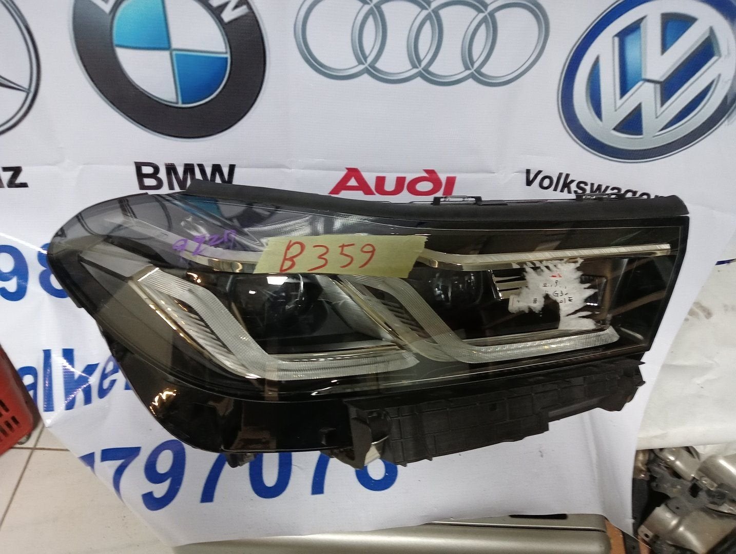 BMW 6 SERIE GRAN TURISMO G32 Koplamp FULL LED 5A3890203, Gebruikt, -, -, Ophalen of Verzenden
