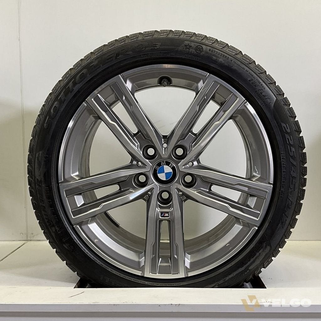 BMW 1 SERIE F40 F41 2 SERIE F44 F45 F46 SET VELGEN + WINTERB, Gebruikt, -, -, Banden en Velgen
