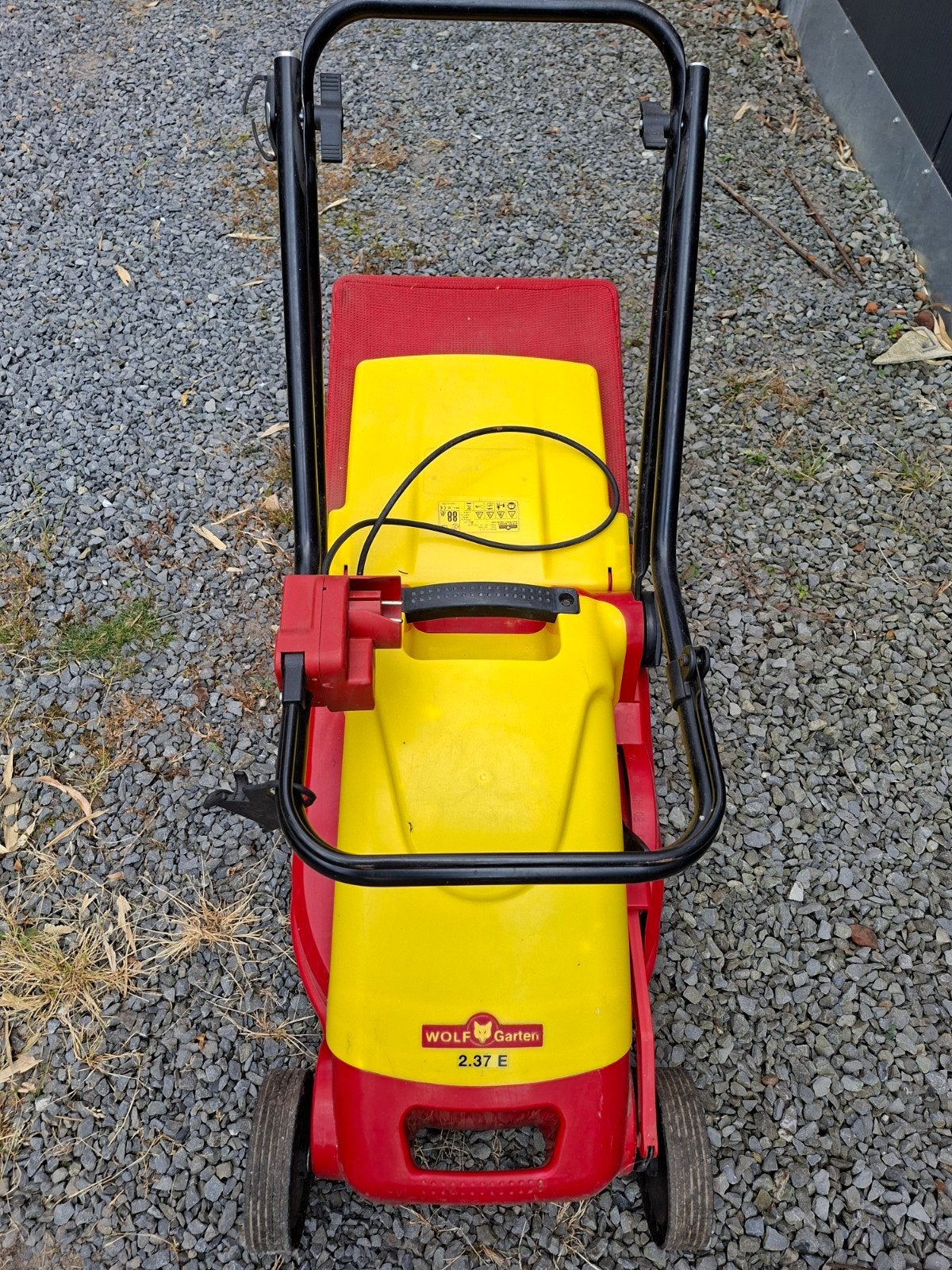 Wolfgarten grasmaaier, Ophalen, Cirkelmaaier, Gebruikt, Elektrische grasmaaier