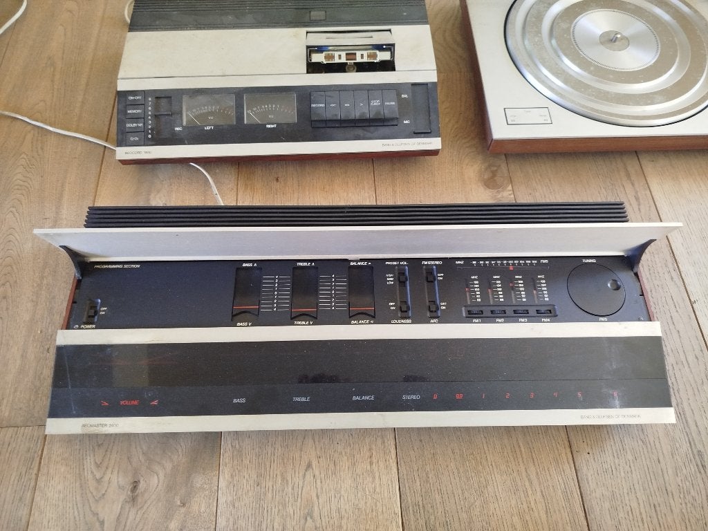 Bang & Olufsen Beomaster + Beocord + Beogram, TV, Hi-fi & Vidéo, Chaîne Hi-fi, Enlèvement, Utilisé, Bang & Olufsen