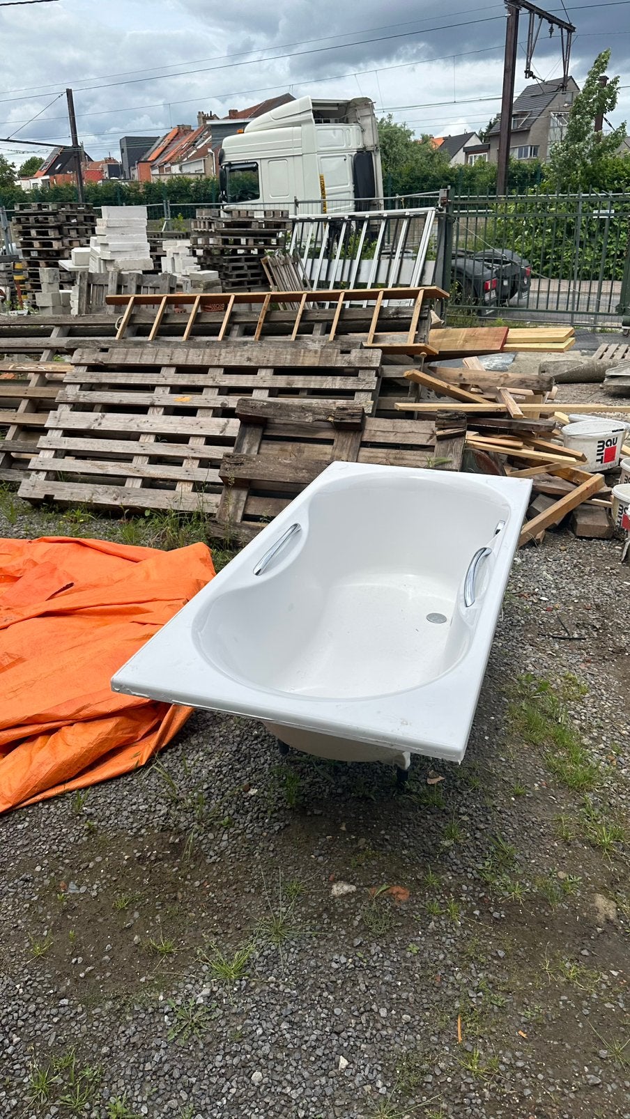 Bad te koop, Ophalen, Gebruikt, 75 cm of meer, 150 tot 200 cm