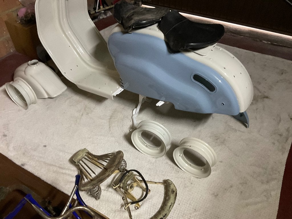 Lambretta 150 LD, Ophalen, Gebruikt, Overige modellen, Benzine