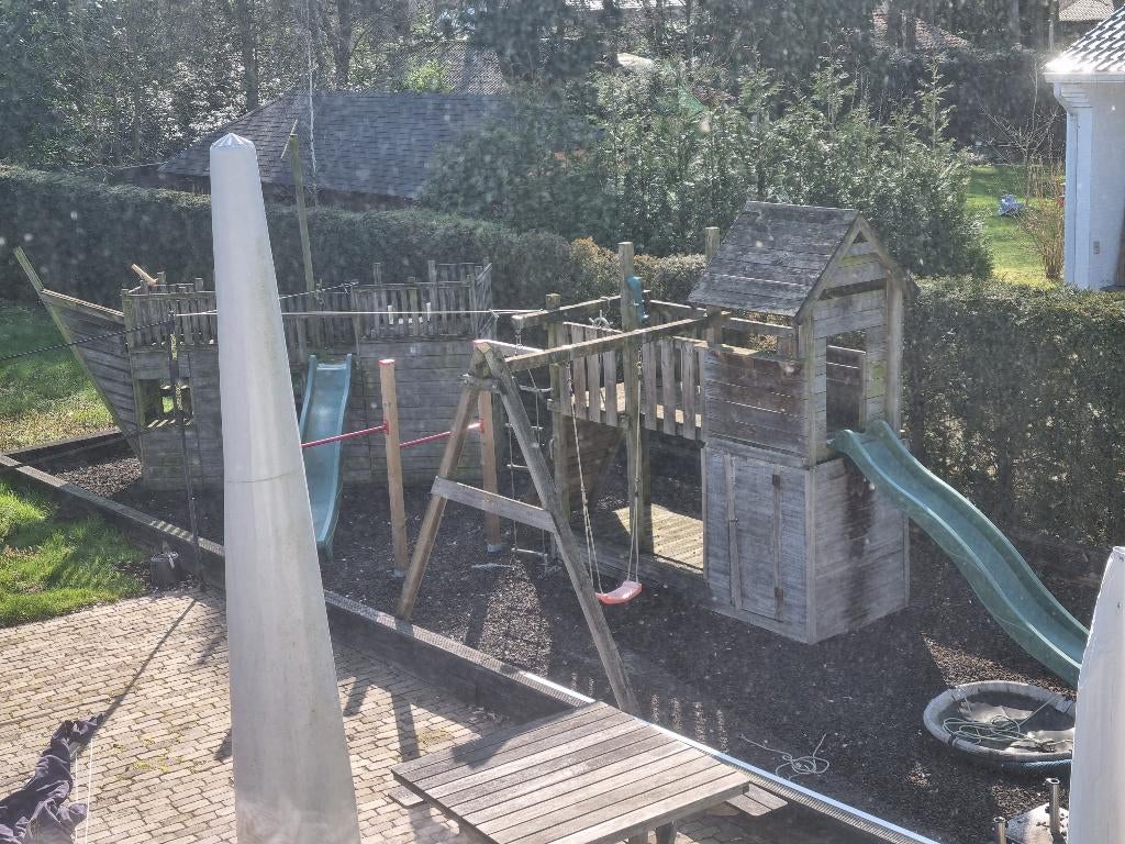 WICKEY Speeltoestel en SCHIP nieuwprijs meer dan 3000 euro, Enfants & Bébés, Jouets | Extérieur | Aires de jeux, Utilisé, Toboggan