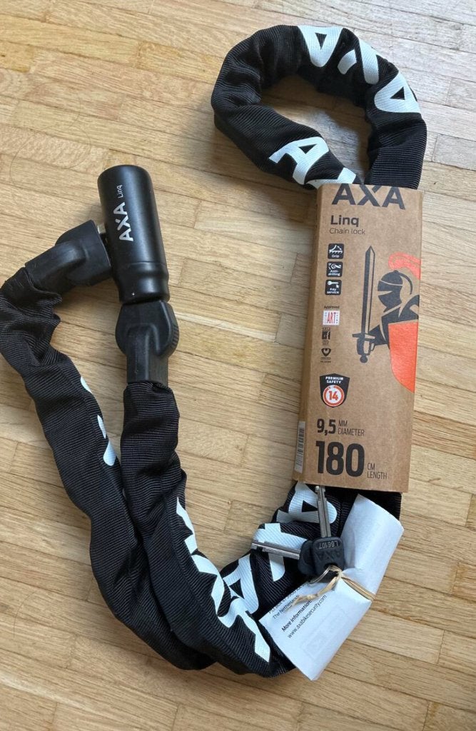 Kettingslot Axa Linq 180 cm, Fietsen en Brommers, Ophalen, Nieuw, Kettingslot