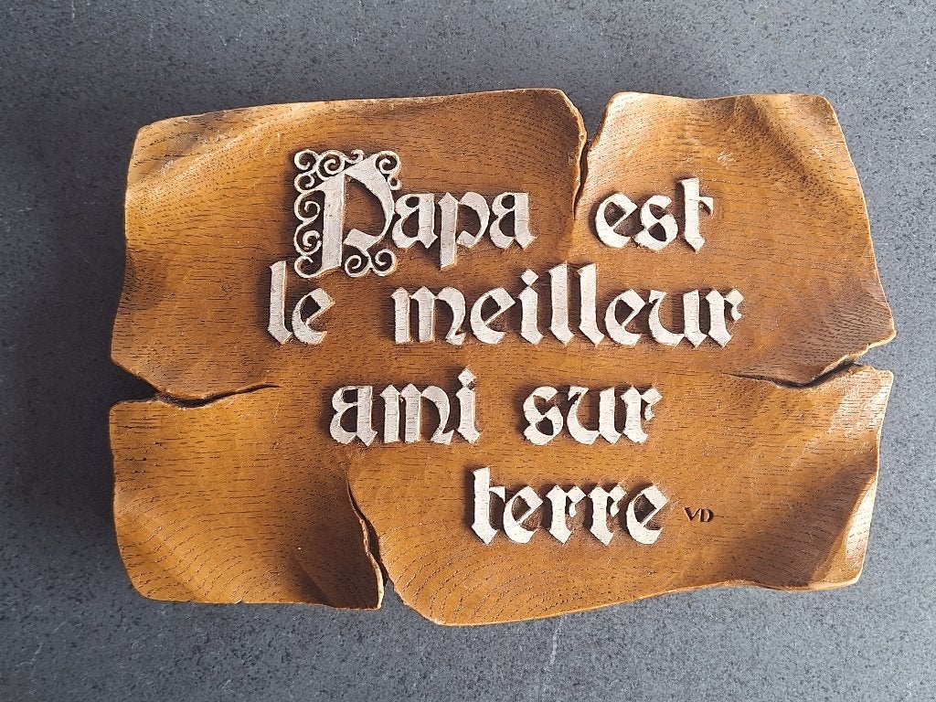 Ancienne décoration murale en plâtre Arboranda parfait état, Enlèvement ou Envoi