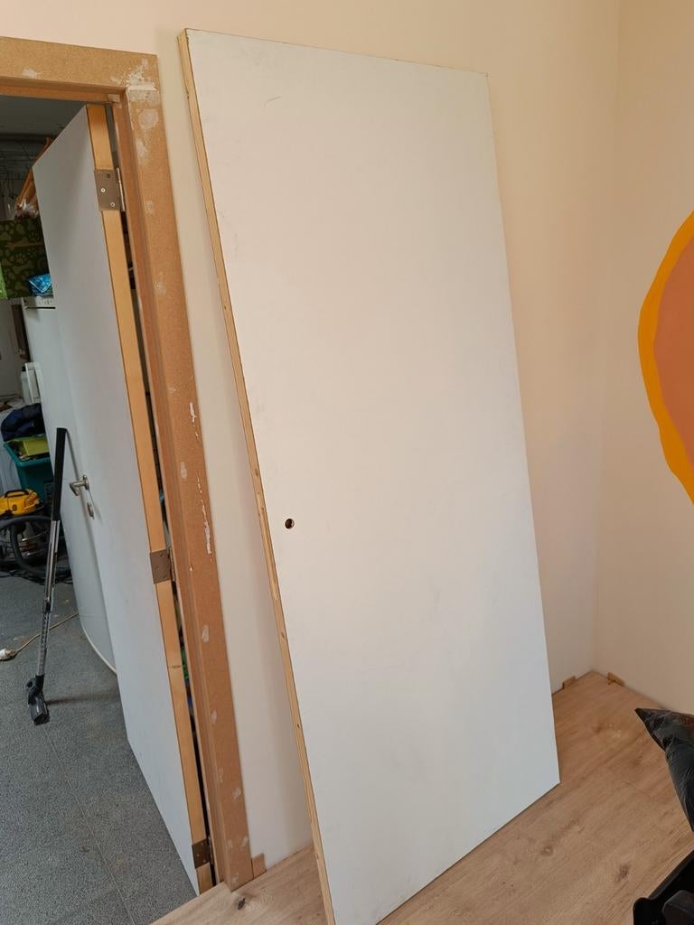 Verfdeur 201 x 83, Doe-het-zelf en Bouw, Deuren en Vliegenramen, Ophalen