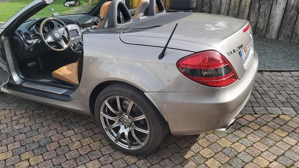 Mercedes SLK 200 Compressor, Auto's, Mercedes-Benz, Automaat, Achterwielaandrijving, 4 cilinders, Cabriolet