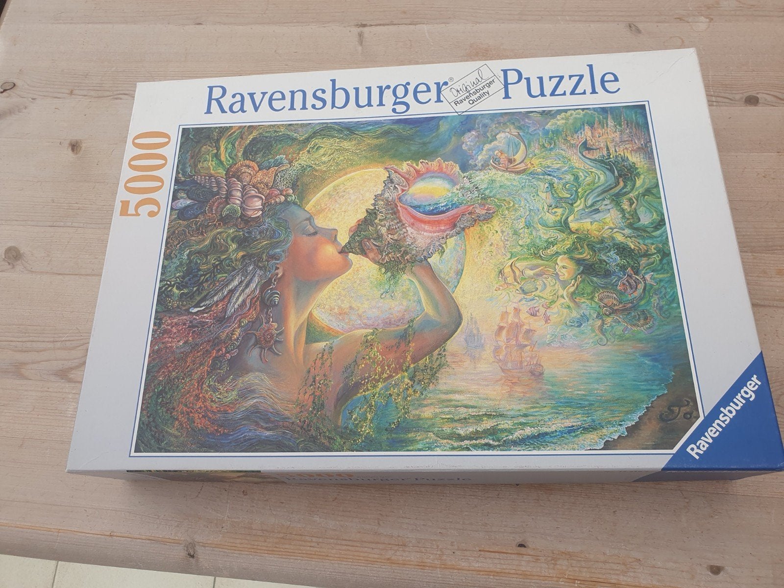 Puzzel 5000 st Ravensburger, Ophalen, Meer dan 1500 stukjes, Gebruikt, Legpuzzel