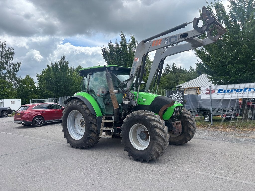 Deutz K110 avec chargeur, Ophalen, 80 tot 120 Pk, 7500 tot 10000, Gebruikt