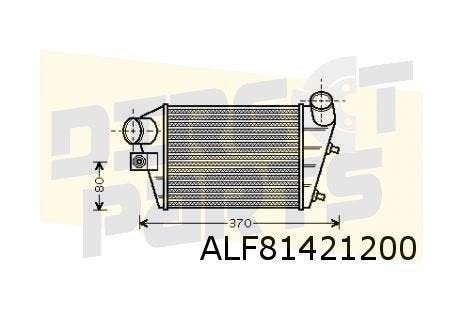 Alfa Romeo 147, GT (11/00) (9/04) interkoeler (JTD) Originee, Auto-onderdelen, -, Verzenden, -, Nieuw