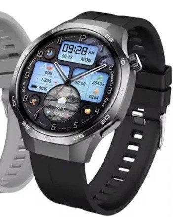 Nieuwe smart watch horloge c15Pro gts 5 android en OIS, Overige merken, Staal, Staal, Polshorloge