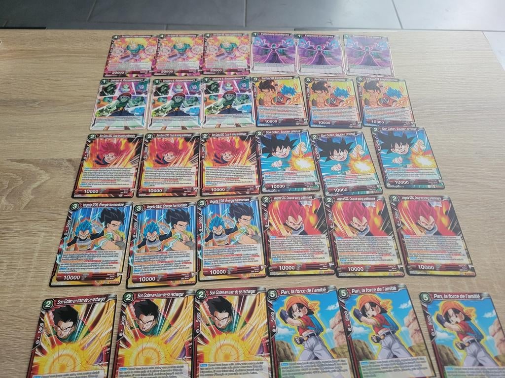 Carte dragon ball, Enlèvement