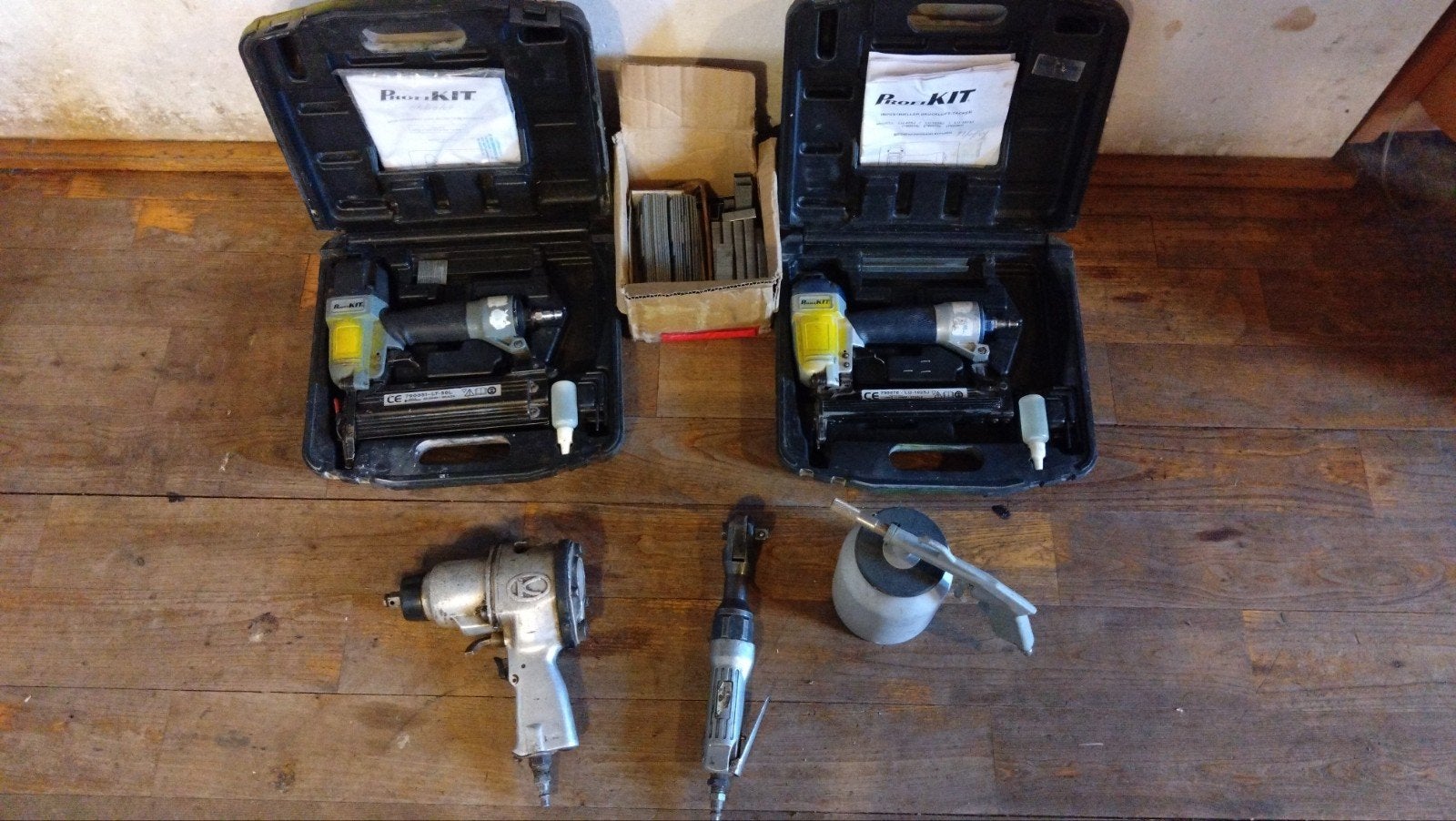 Persluchtgereedschap, Doe-het-zelf en Bouw, Compressors, Ophalen, Gebruikt