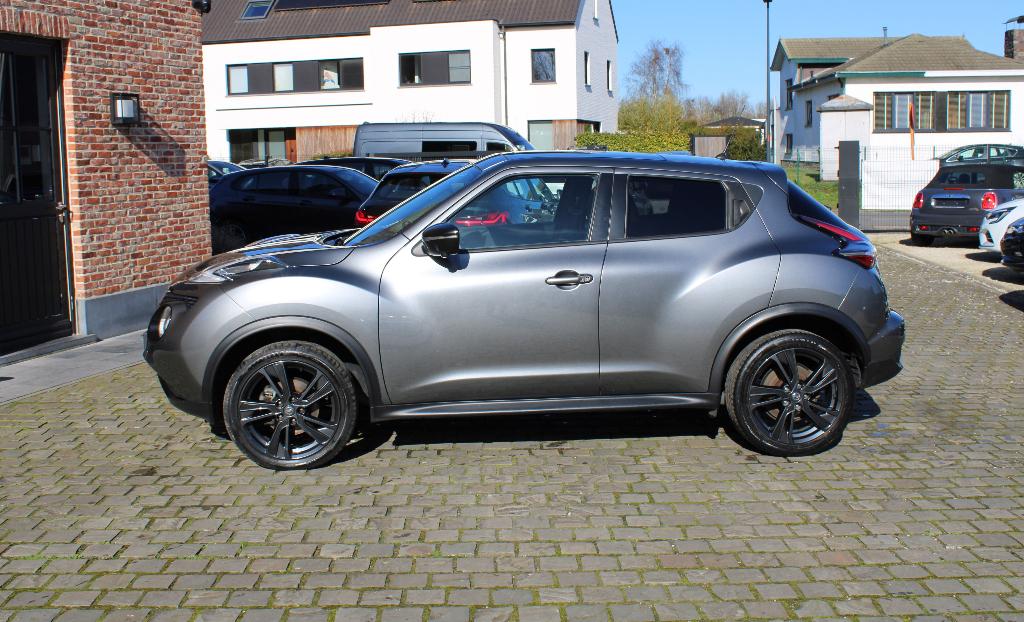 Nissan Juke 1.2 DIG-T 2WD bwj 10/2017 Pano!! 69000km!!, Autos, Nissan, Argent ou Gris, Achat, Euro 6, Entreprise