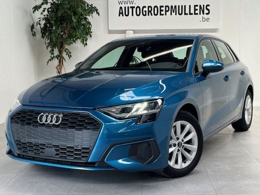 Audi A3 30 TFSI Sportback Navi + Alu velgen + Parkpilot + A, Auto's, Audi, Blauw, Bedrijf, 5 deurs, Stadsauto