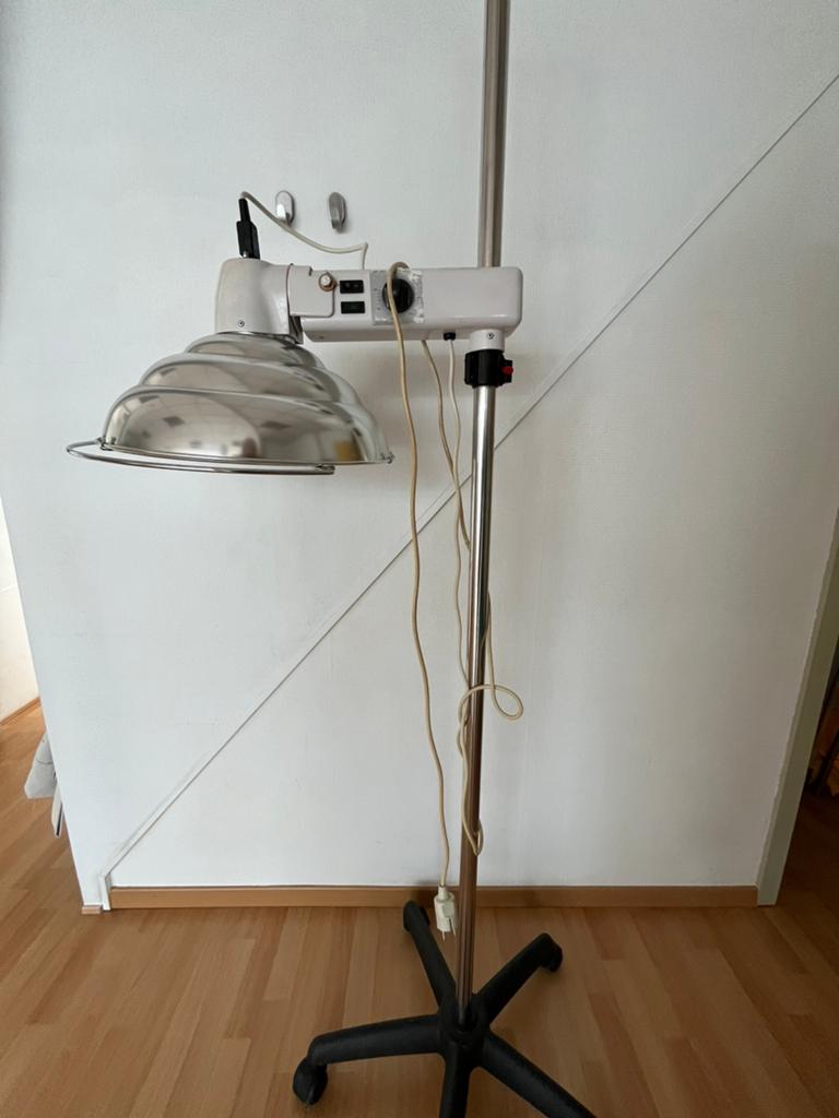 Infraroodlamp, Ophalen, Gebruikt