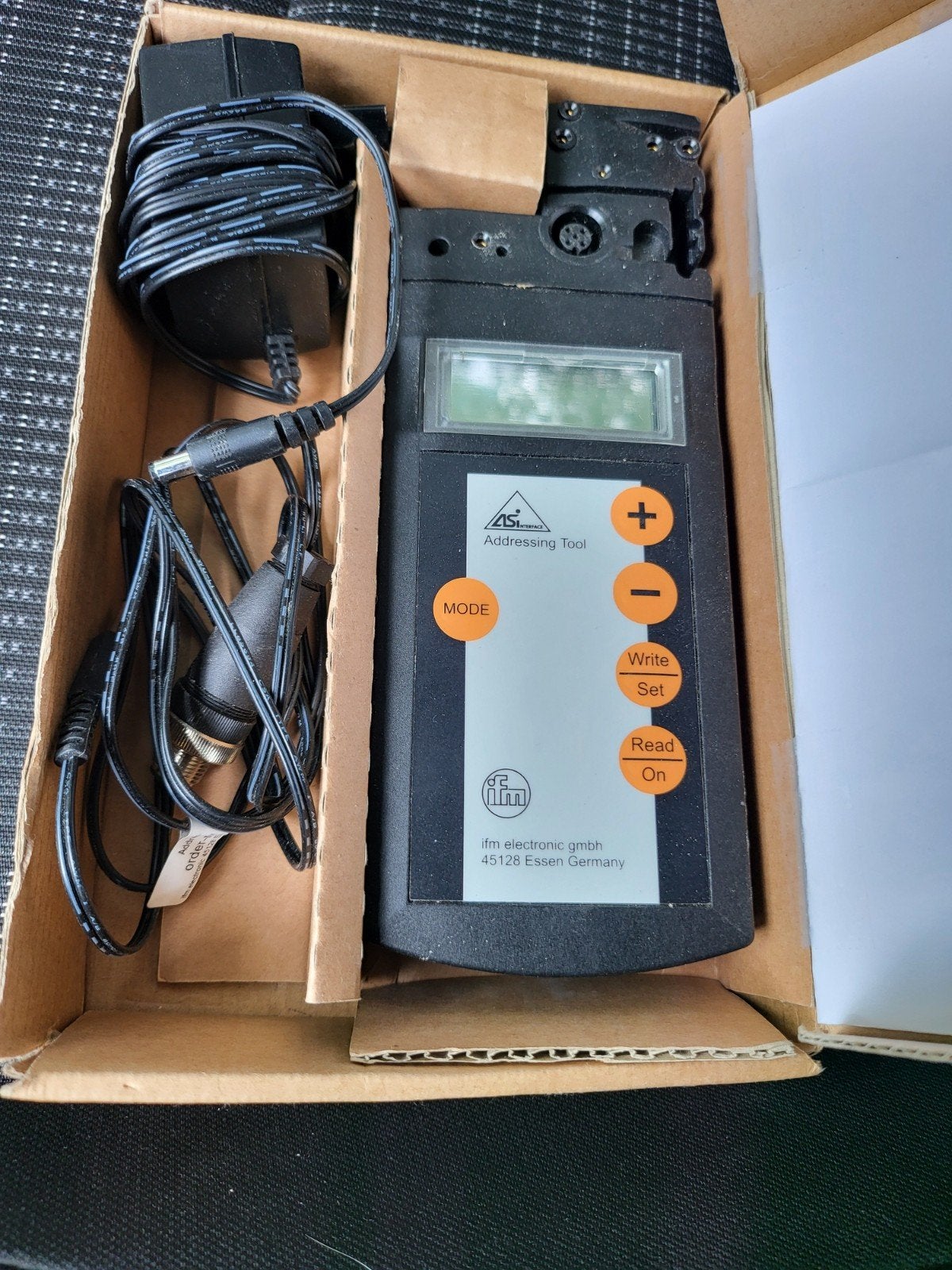 AS-Interface adresseerapparaat
AC1154
Addressing unit AS-i 3, Ophalen
