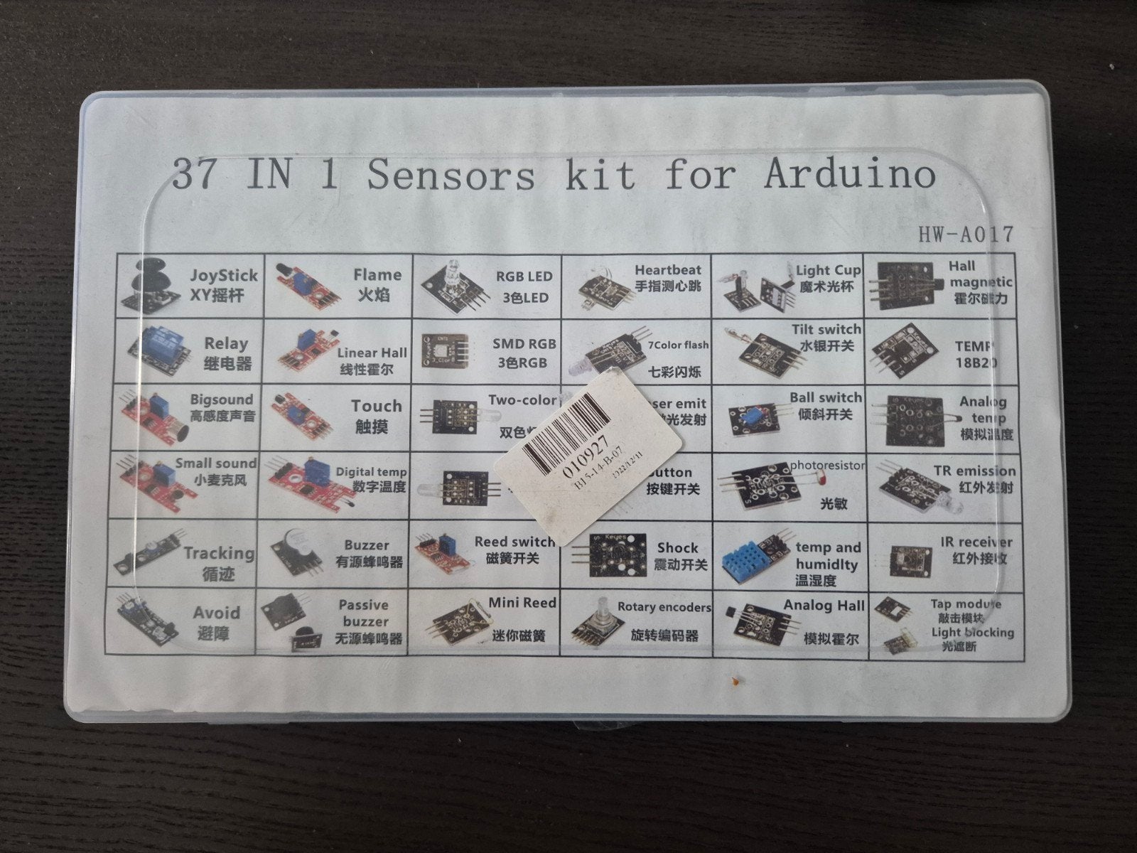 Arduino sensoren, Enlèvement ou Envoi