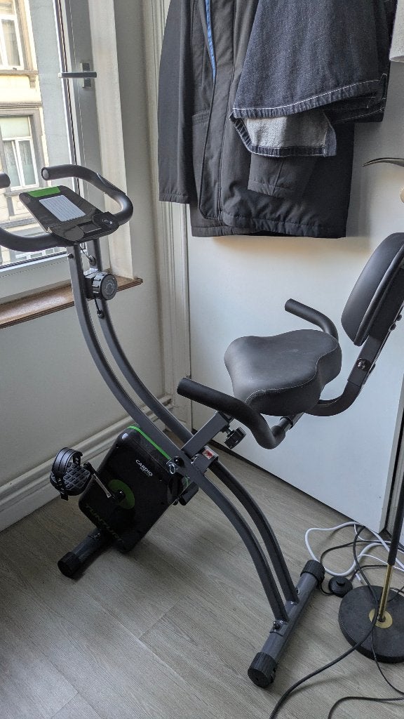 Vélo d'appartement tunturi, Enlèvement, Comme neuf, Jambes, Vélo d'appartement