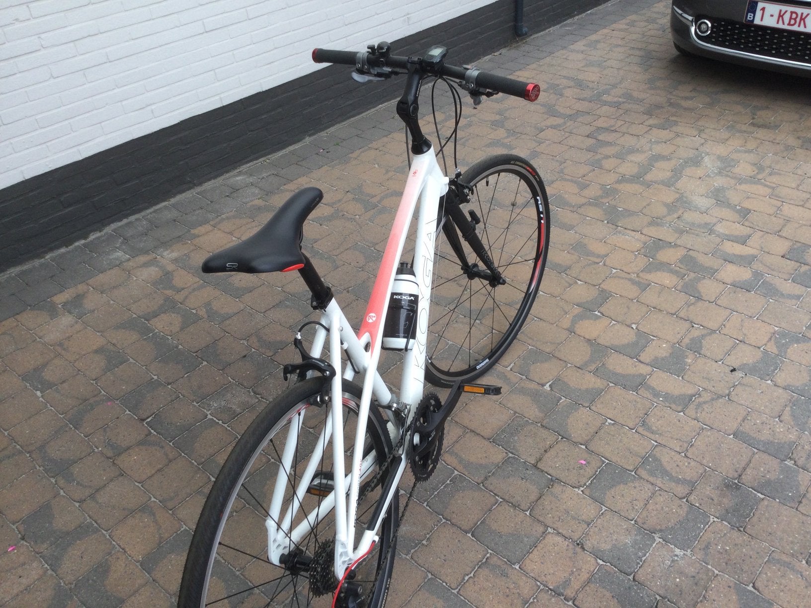 Koga dames sportfiets, Ophalen