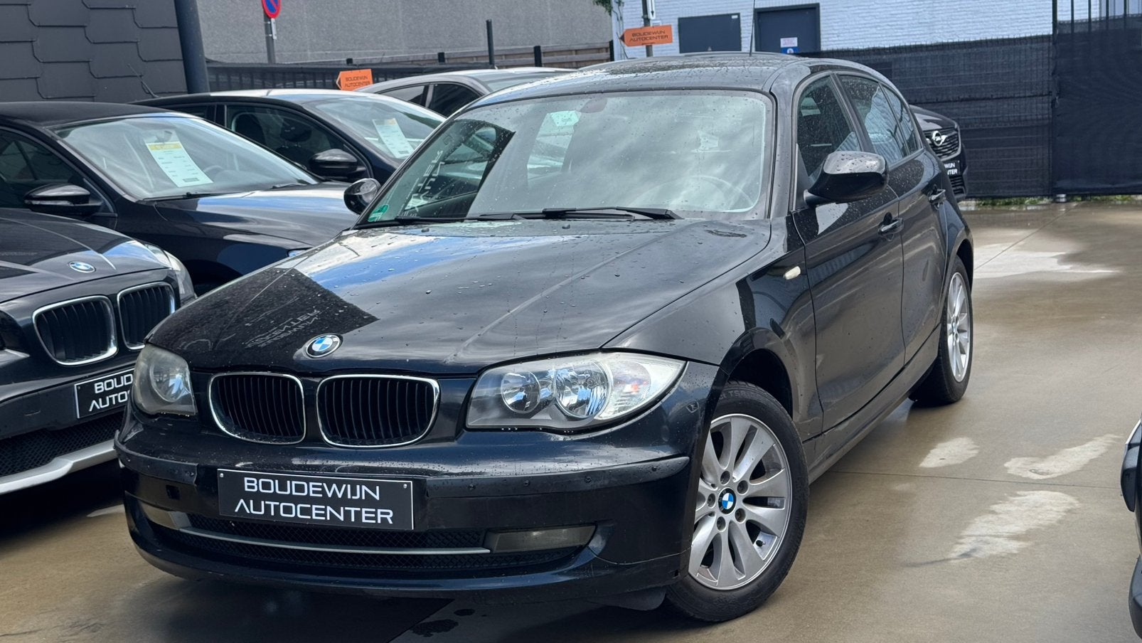 Bmw 1 Serie 116i 1.6Benzine 2007 172.xxxkm FACELIFT Garantie, 1596 cc, Zwart, Zwart, 5 deurs