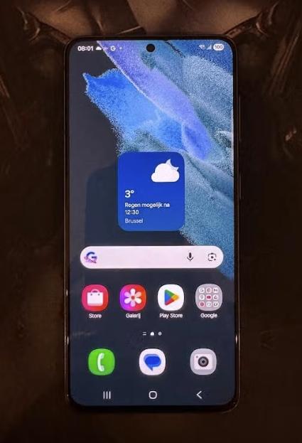 Samsung Galaxy S21 - 128GB - zwart, Télécoms, Téléphonie mobile | Samsung, 10 mégapixels ou plus, Enlèvement ou Envoi, Utilisé