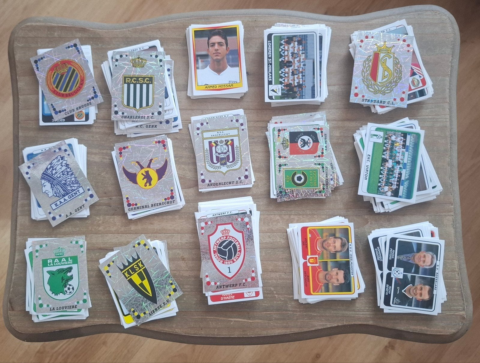 Panini complete set Belgisch voetbal 2002 behalve 1 afbeeldi, Ophalen of Verzenden, Plaatje