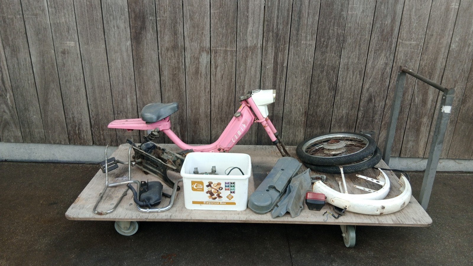 Honda Camino project. Roze DX, Fietsen en Brommers, Ophalen, Honda, ., .