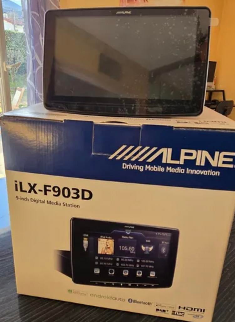Autoradio alpine ilx-f903d, Autos : Divers, Autoradios, Comme neuf, Enlèvement
