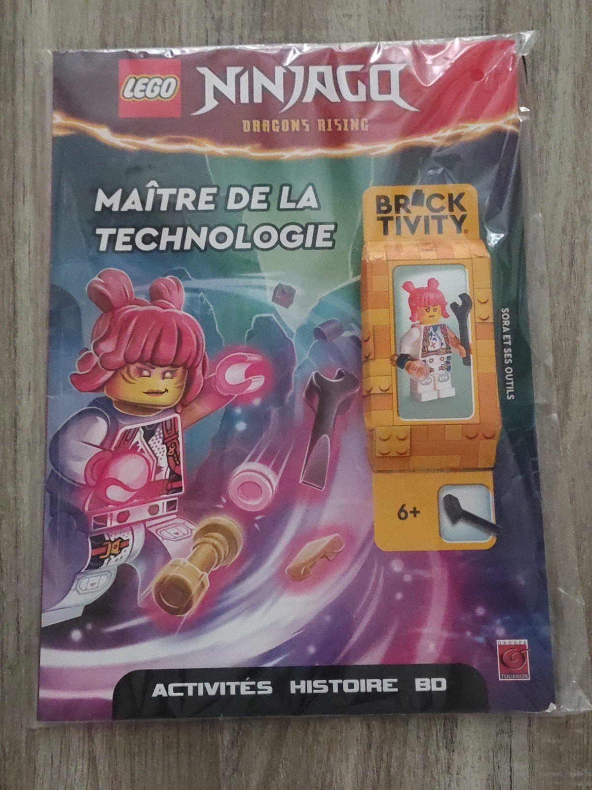 Lego magazine Ninjago figurine, Neuf, Enlèvement ou Envoi, Lego, Minifigurines incluses