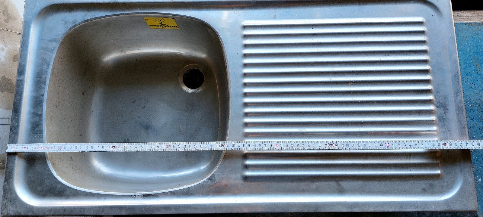 unox gootsteen, Ophalen, Nieuw, Inox