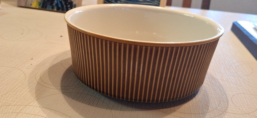Vintage Villeroy & Boch soufflé schaal, Enlèvement
