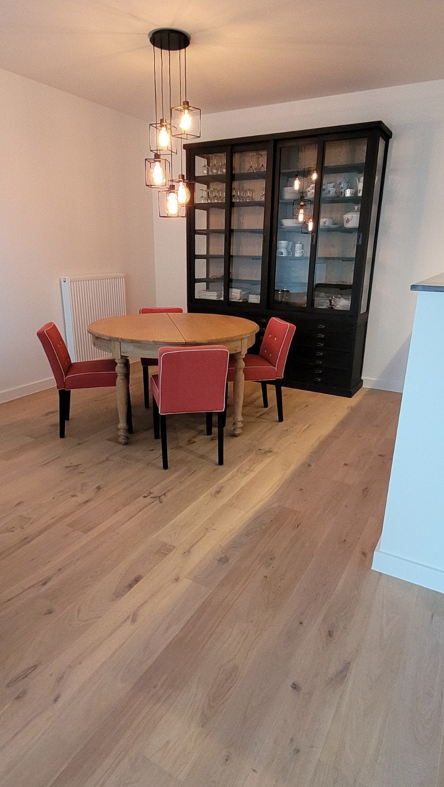 4 chaises pour salle à manger, Rouge, Enlèvement, Utilisé, Trendy