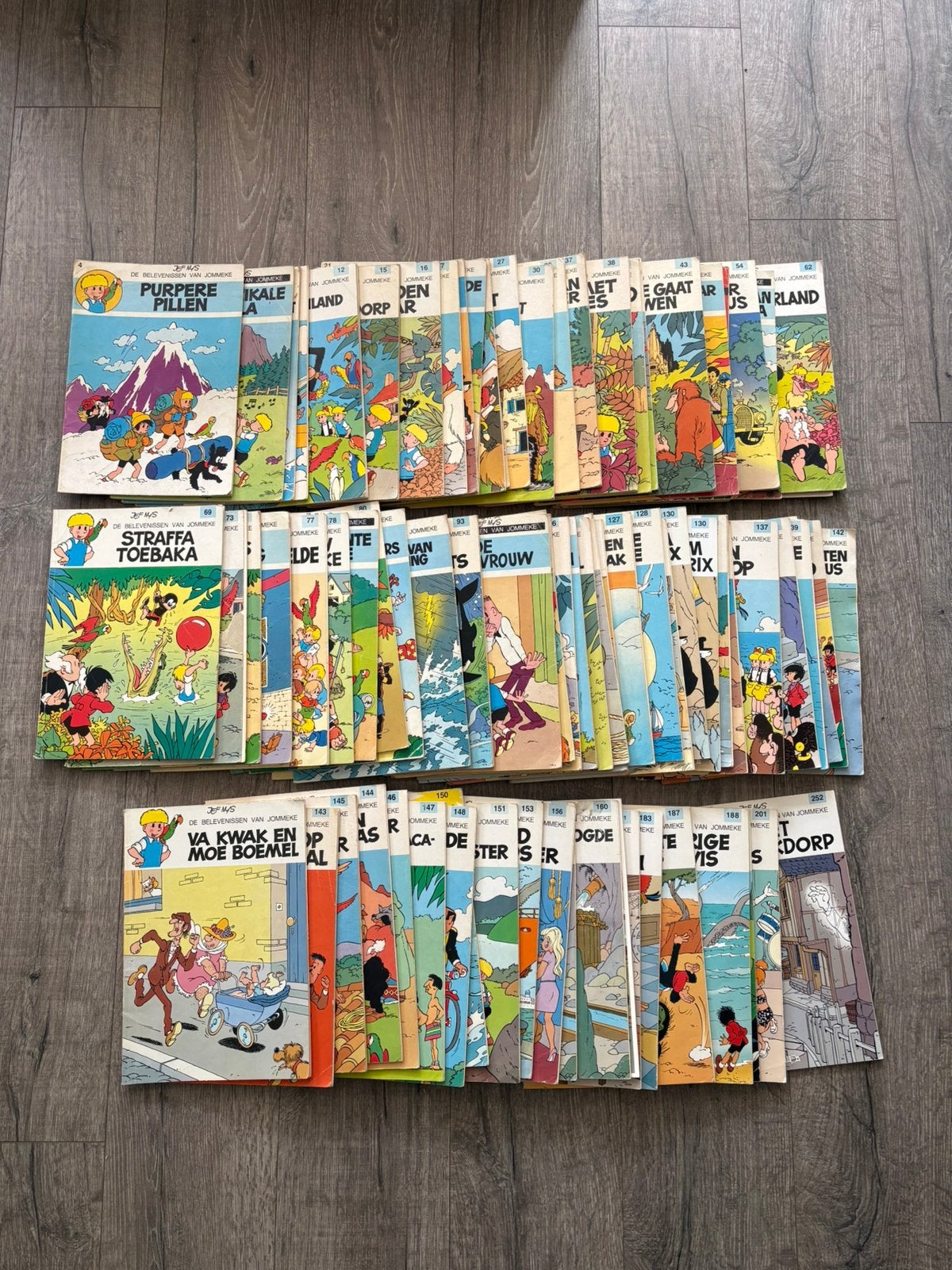 Strips Jommeke, Boeken, Meerdere comics, Ophalen, Gelezen, Europa