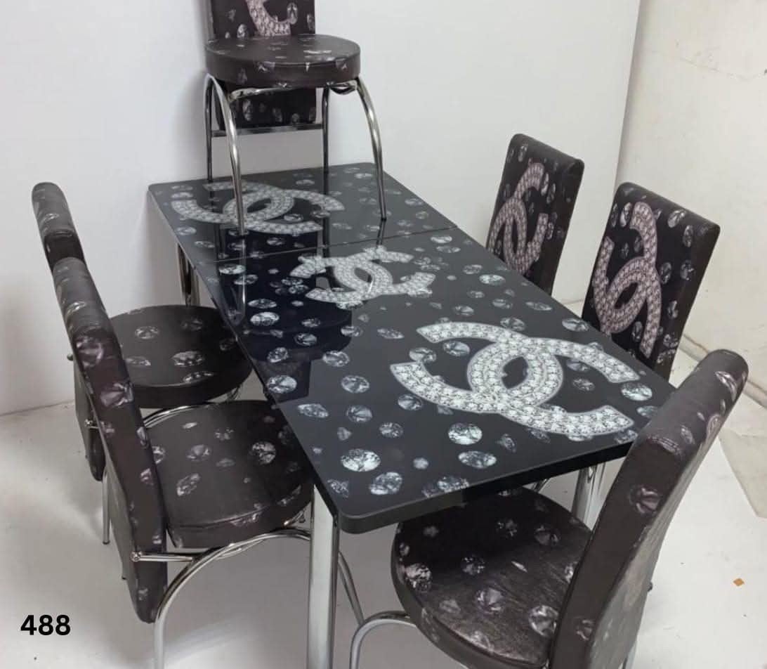 nouvel ensemble de salle à manger, Enlèvement ou Envoi, Neuf, Luxe, 6 à 8 chaises