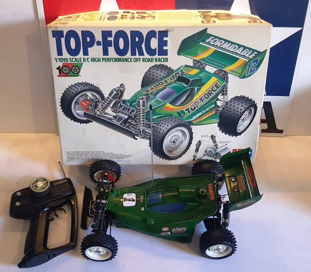 Vintage Tamiya Top Force #58100 van 1991 (RTR), Elektro, Verzenden, Auto offroad, Zo goed als nieuw