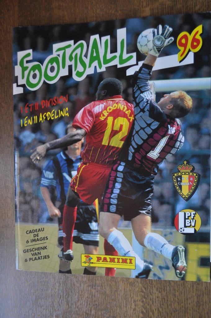 PANINI COMPLEET ALBUM FOOTBALL 1996, Enlèvement ou Envoi, Utilisé, Plusieurs autocollants