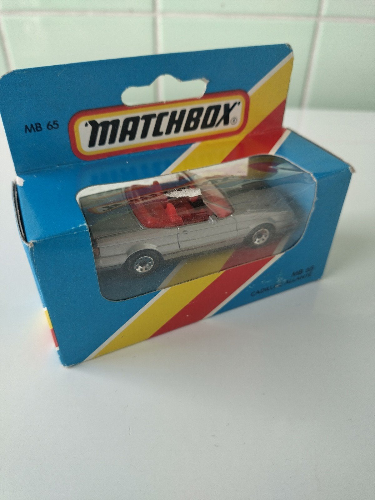 Vintage Matchbox Cadillac Alante AFHALING LEES BESCHRIJVING, Ophalen, Nieuw, Auto, Matchbox