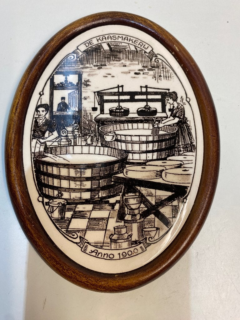 Décoration murale vintage de B. Delft « , Antiquités & Art, Antiquités | Assiettes décoratives & Carrelages, Enlèvement