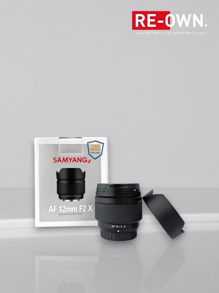 SAMYANG AF 12MM F/2 | FUJIFILM X-MOUNT | TOPSTAAT | GARANTIE, Samyang, Zo goed als nieuw, 12 mm, Samyang