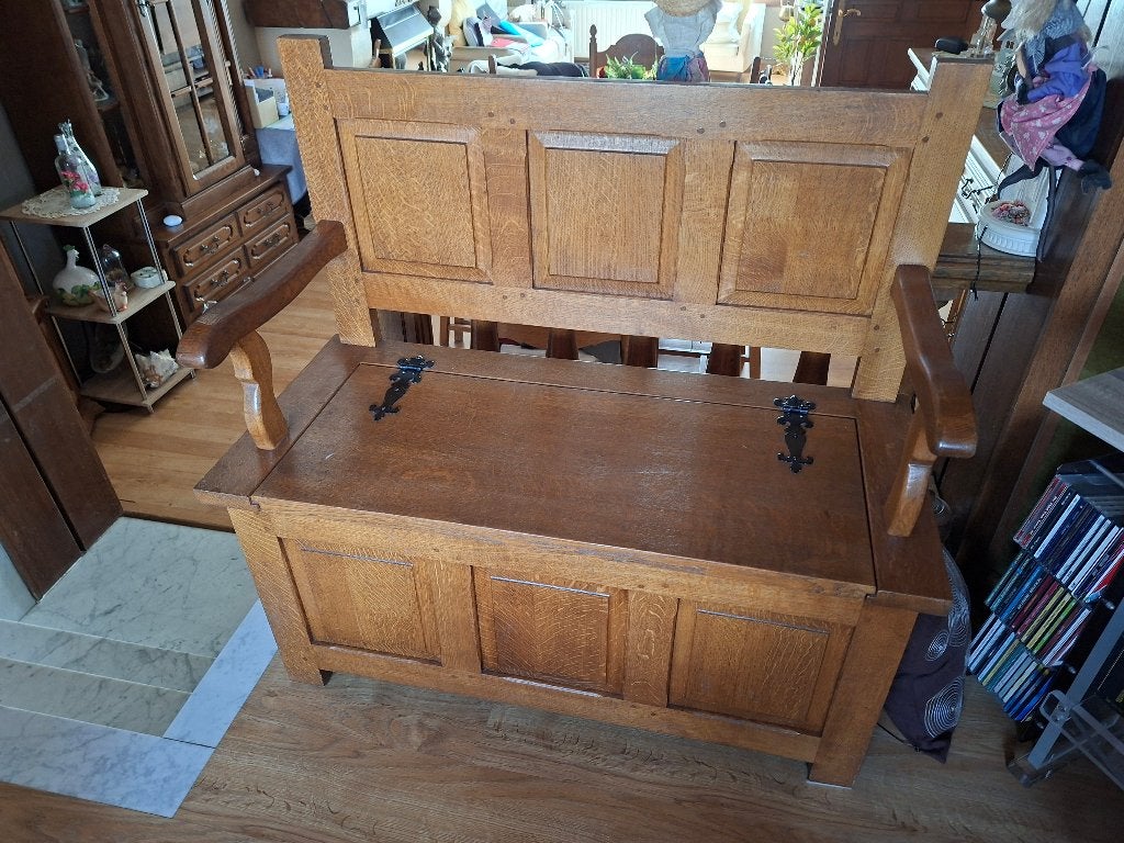 Banc en bois, Enlèvement, Comme neuf, Bois