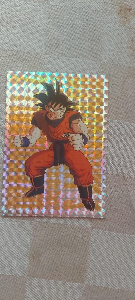 Mode de combat Goku à paillettes Dragonball Z Card, Enlèvement ou Envoi, Neuf, Cartes en vrac