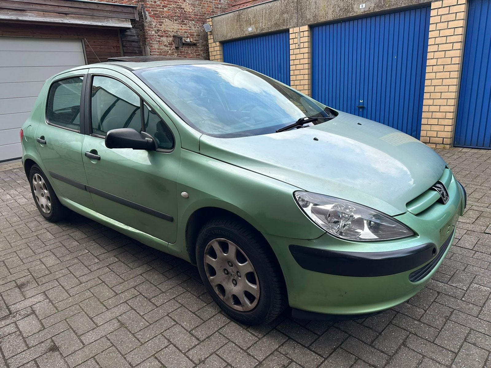 Peugeot 307 Benzine 83.000Km 1.4i 2002 Android Open Dak, Auto's, Peugeot, Voorwielaandrijving, Stof, Elektrische ramen, Particulier