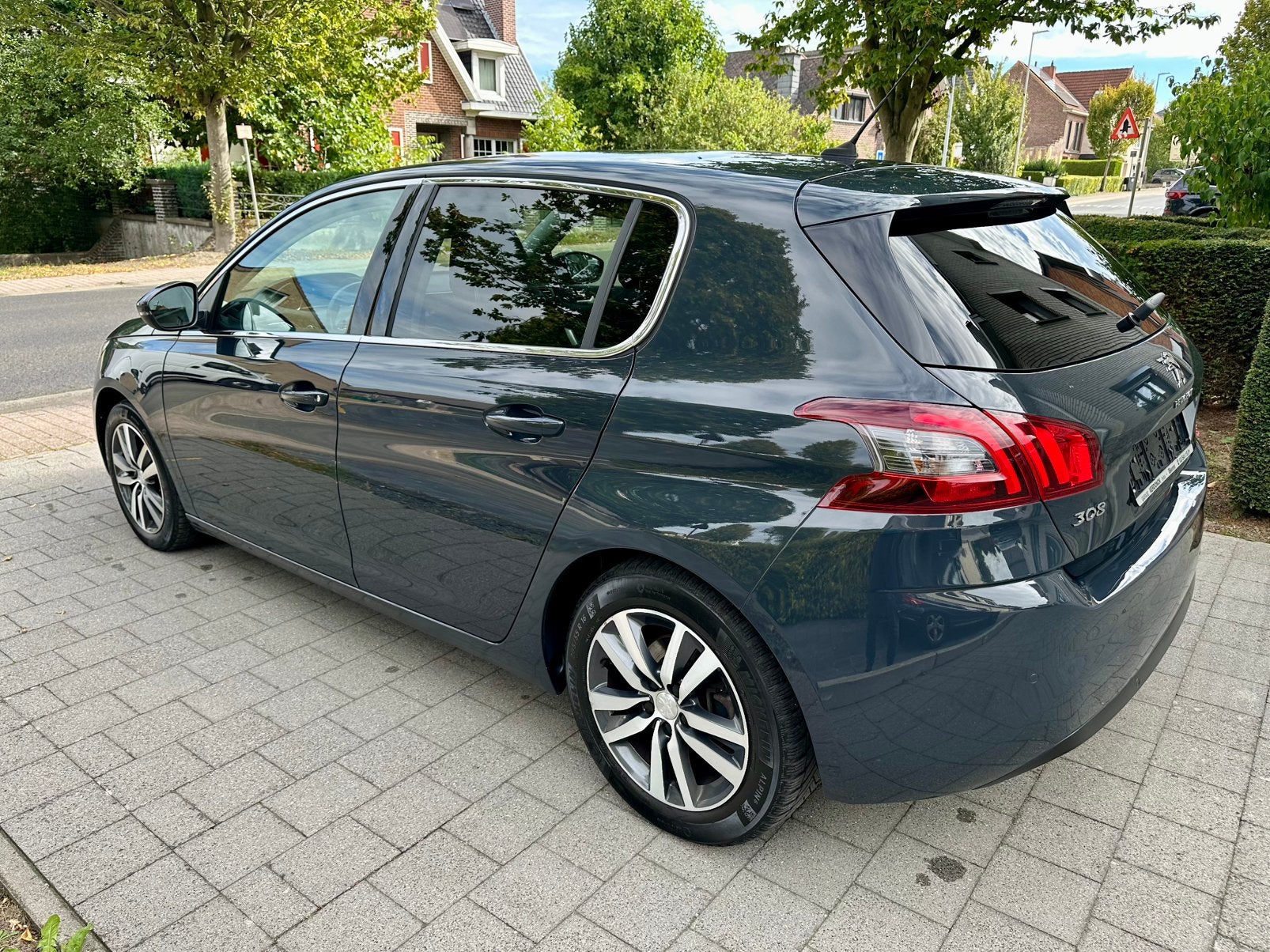 Peugeot 308 Automatique, Auto's, Leder, 5 deurs, Particulier, Zilver of Grijs